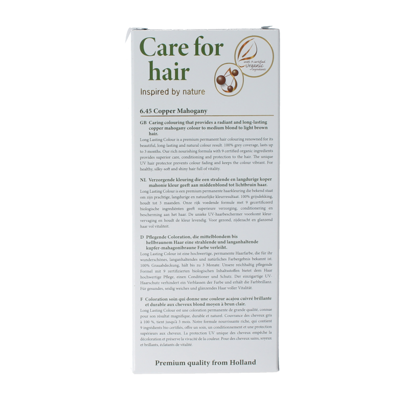 Henna Plus Long lasting colour 6.45 copper mahogany 100 Milliliter