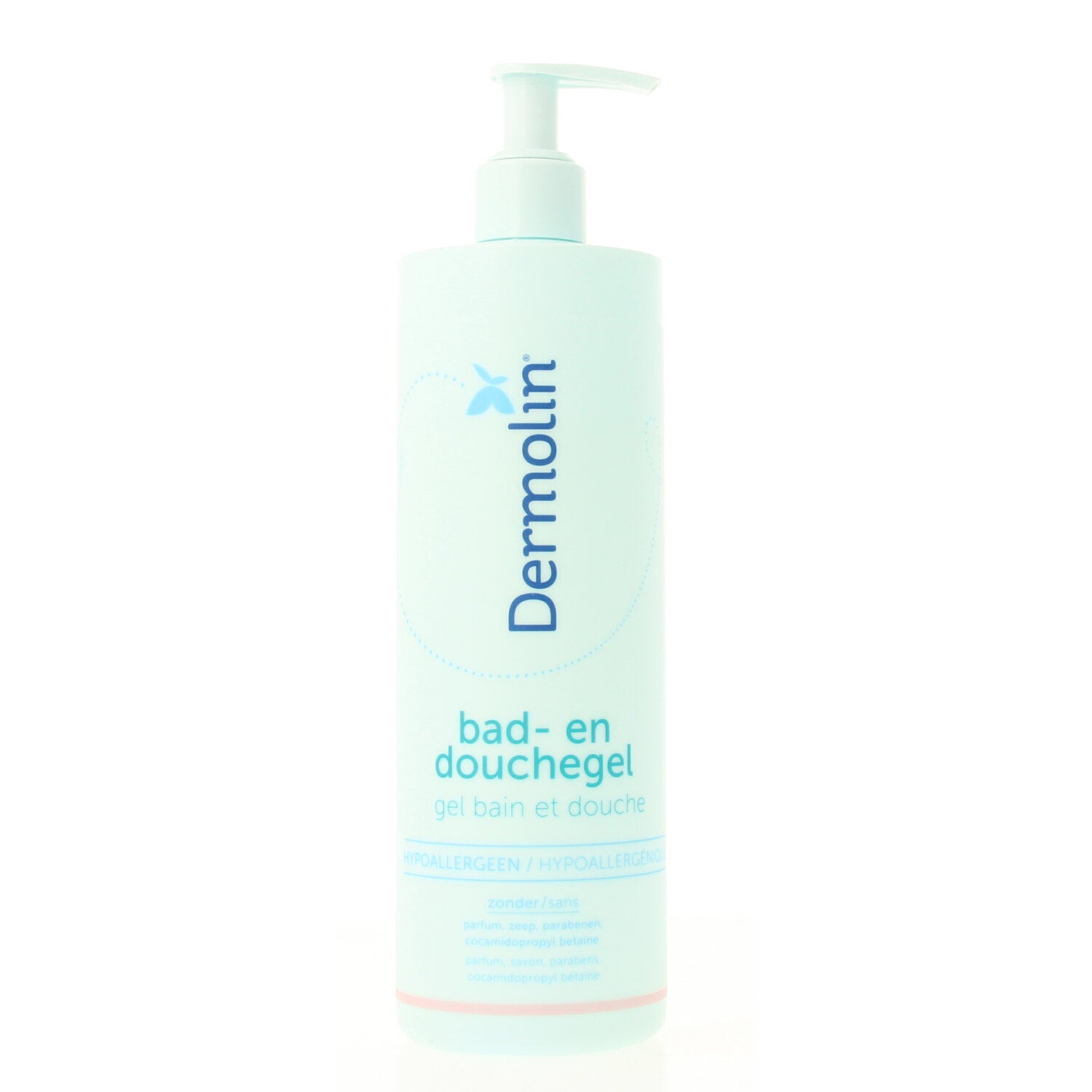 Dermolin Bad en douchegel CAPB vrij 400 Milliliter