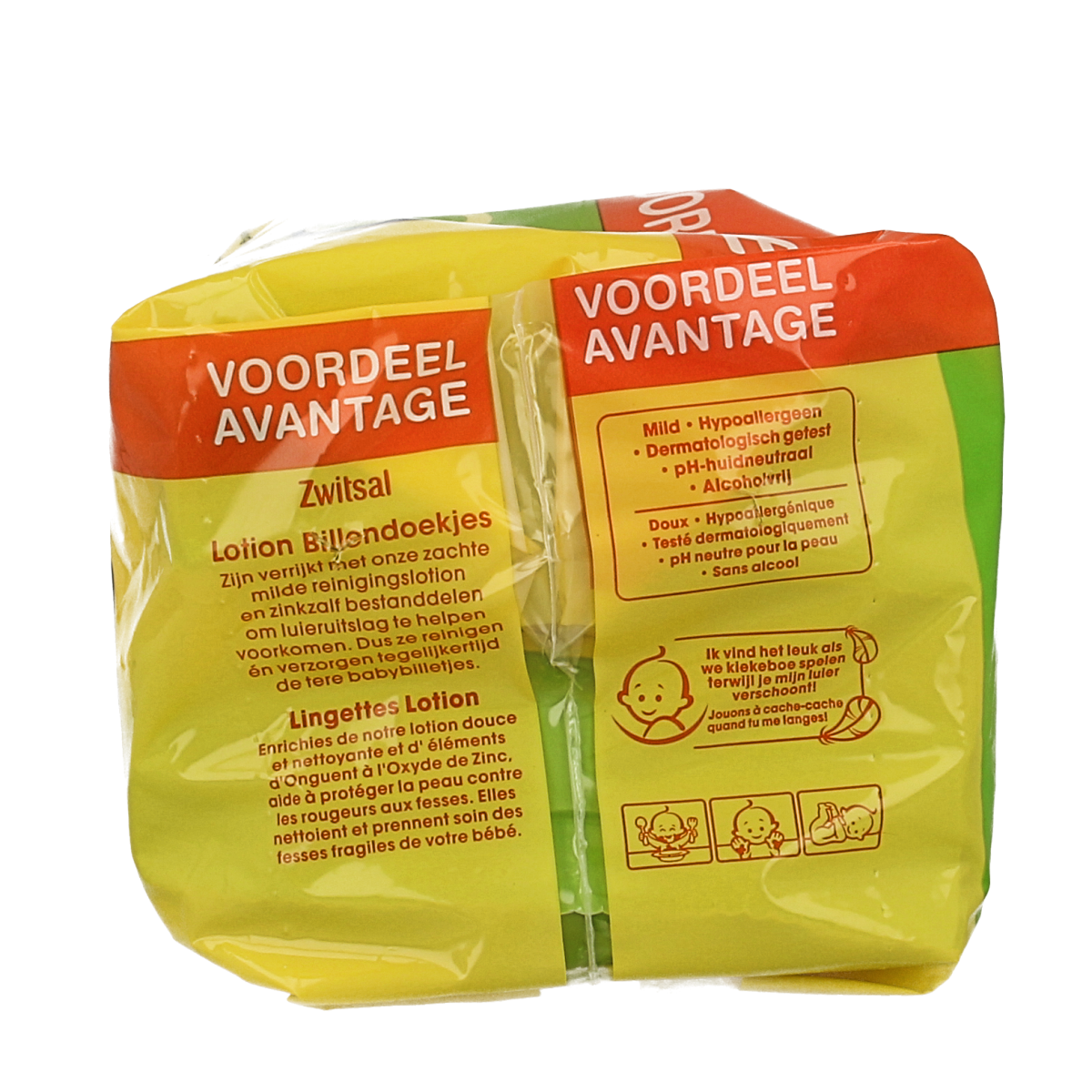 Zwitsal Billendoekjes met lotion 65 stuks 2.00 Stuks
