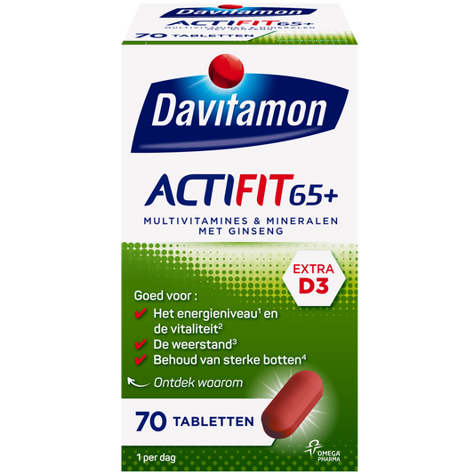 Davitamon Actifit 65+ 70 Tabletten