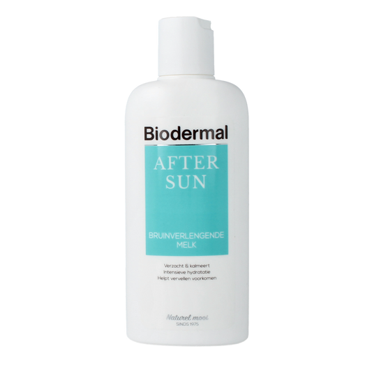 Biodermal Aftersun bruinverlengende melk 200.00 Milliliter
