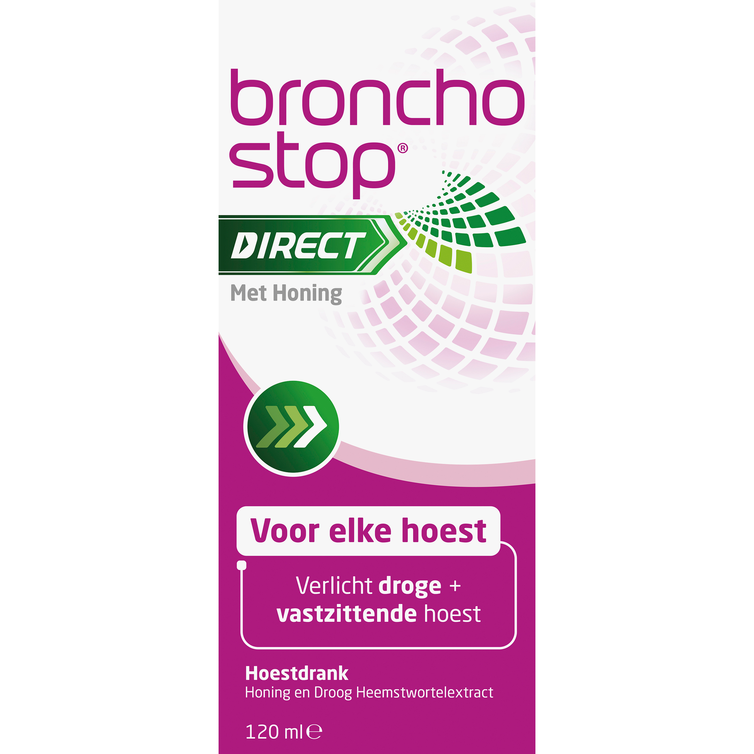 Bronchostop Hoestdrank direct met honing 120.00 Milliliter
