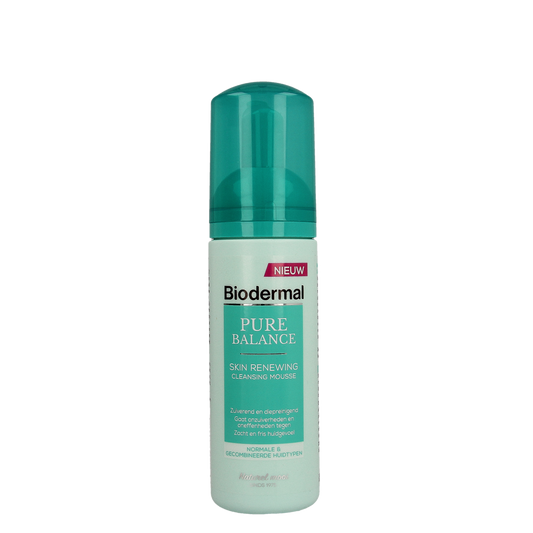 Biodermal Pure balance renewing cleansing mousse 150.00 Milliliter