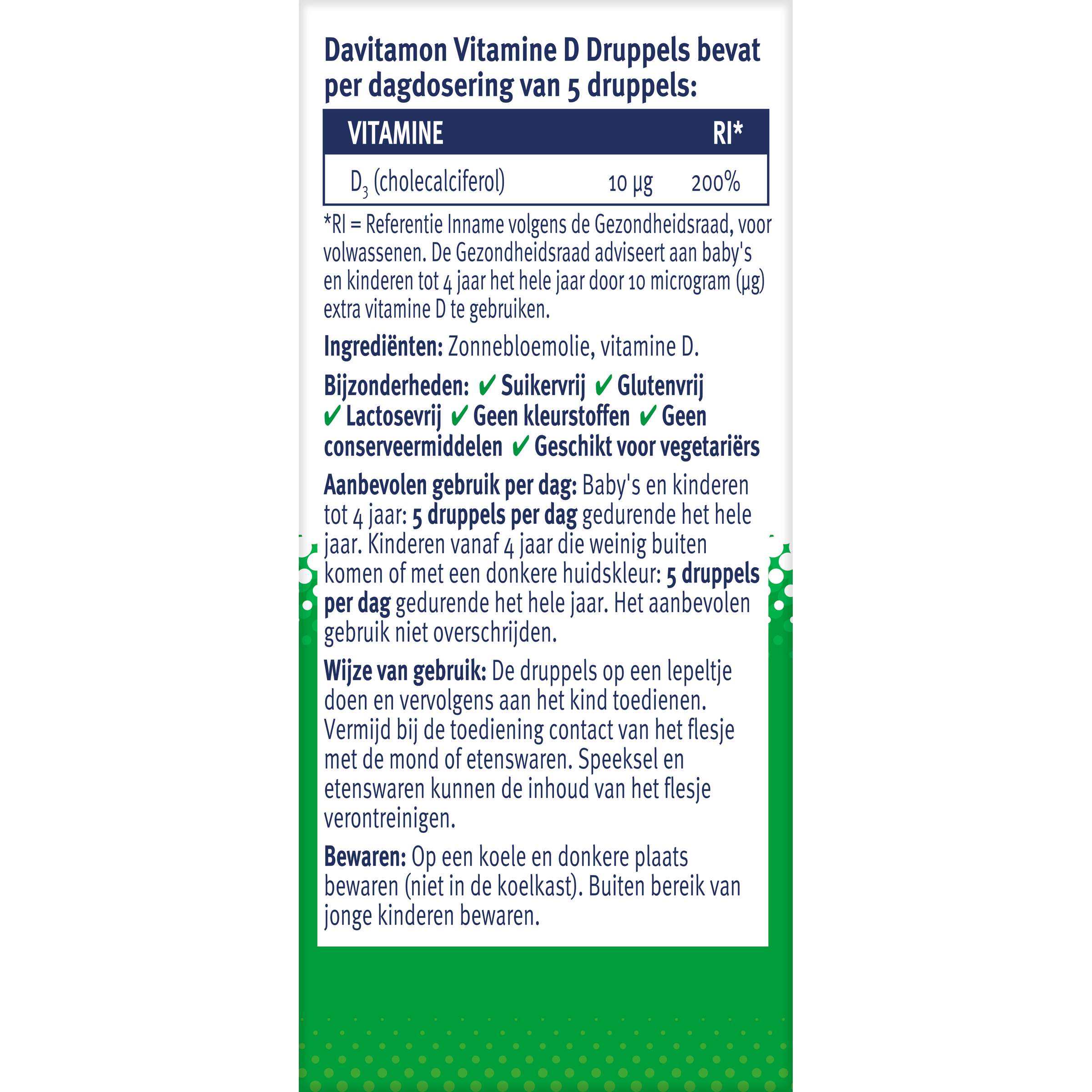 Davitamon Vitamine D druppels  25 Milliliter