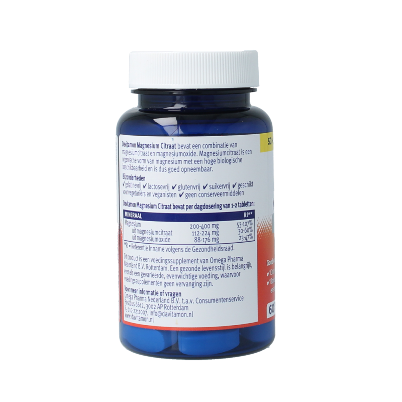 Davitamon Magnesium citraat 60 Tabletten