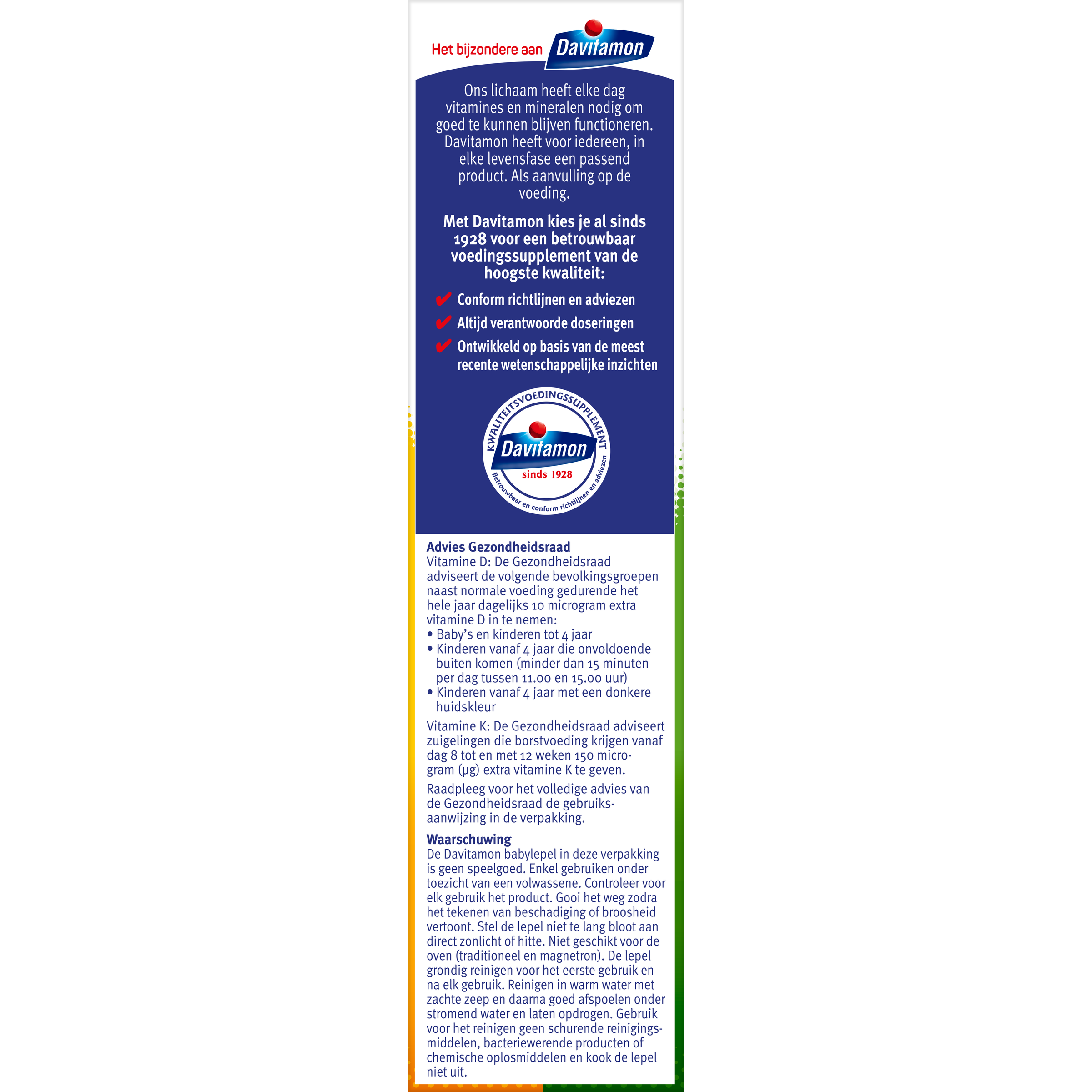 Davitamon Baby vitamine D & K 25mcg 35 Milliliter