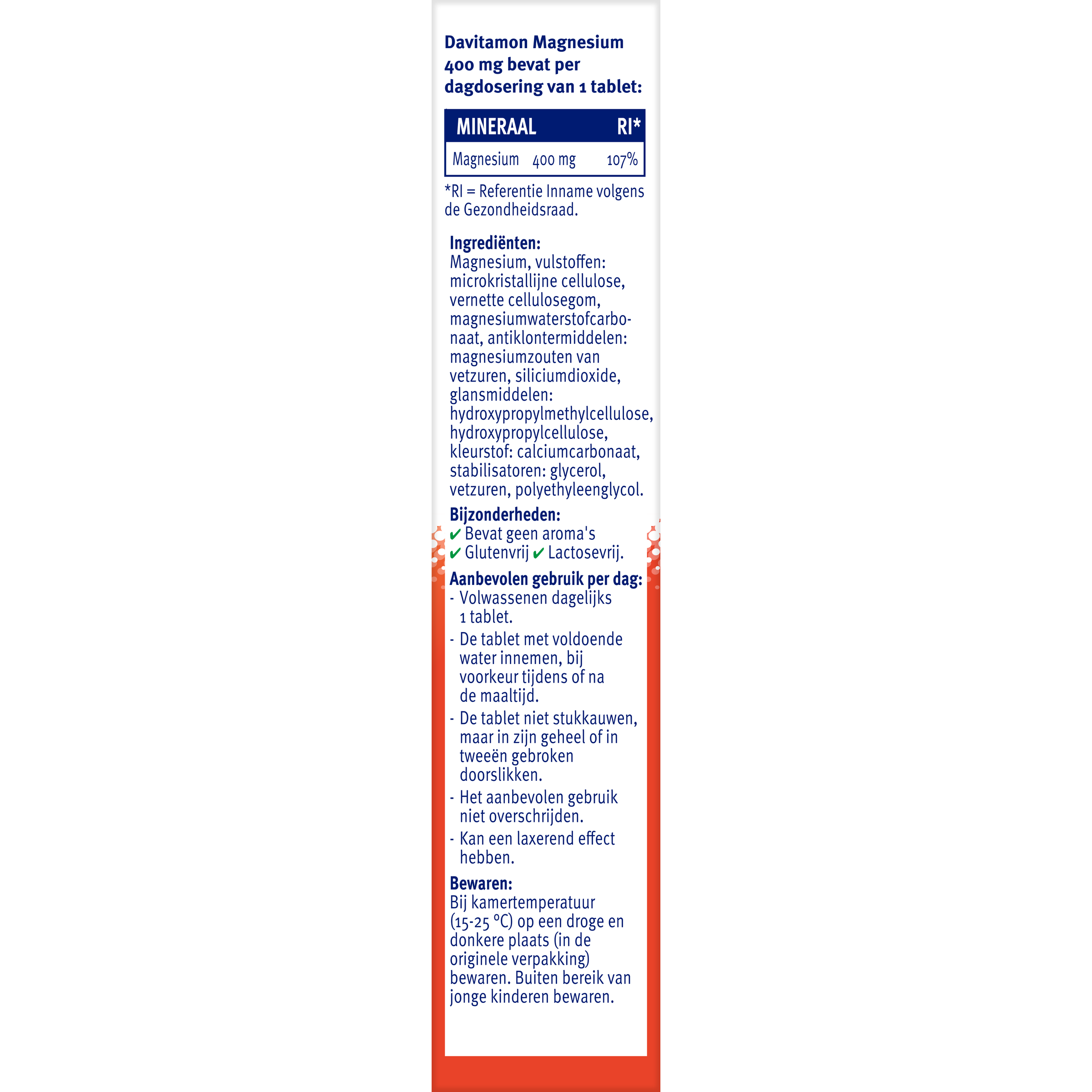 Davitamon Magnesium 400mg 30.00 Tabletten
