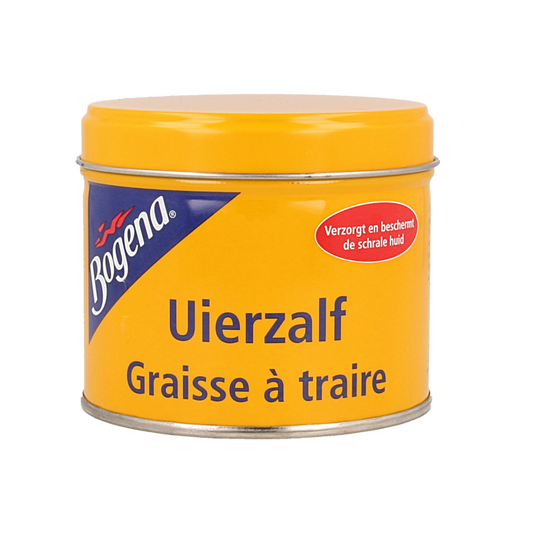Bogena Uierzalf body care product in a 300g container, featuring natural ingredients for skin nourishment.