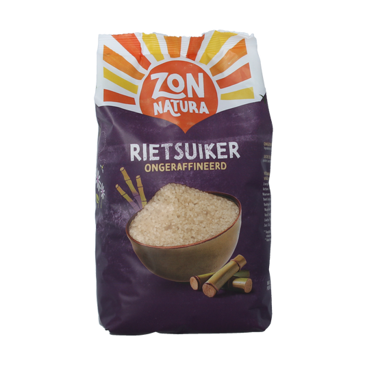 Zonnatura Rietsuiker ruw 750.00 Gram