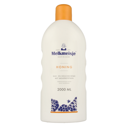 Melkmeisje Bad en douche honing 2.00 Liter