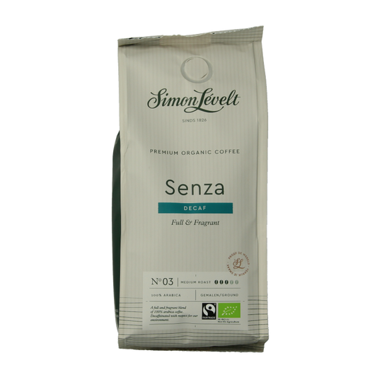 Simon Levelt Cafe organico senza decaf bio 250 Gram