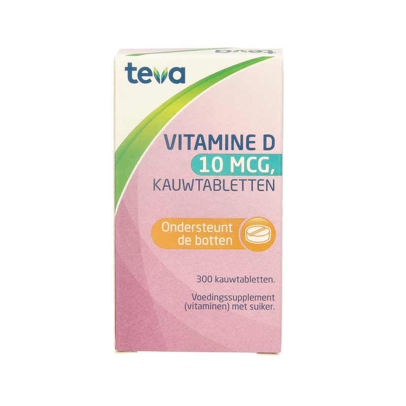 Teva Vitamine D 10 mcg 400IE 300 Tabletten