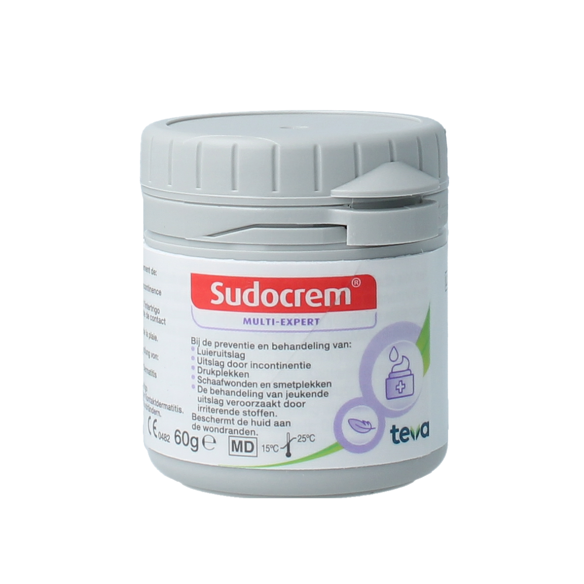 Sudocrem Multi Expert 60g jar for baby and toddler skin care, with soothing and protective properties.