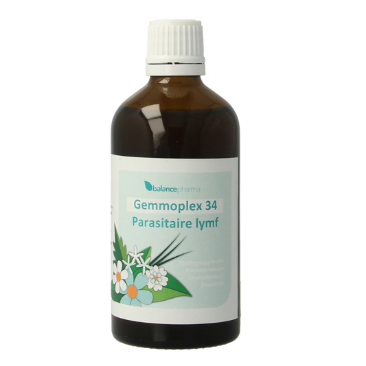 Balancepharma HGP034 Gemmoplex parasitaire lymf 100.00 Milliliter