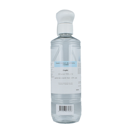 Orphi Alcohol ethanol 70% spray 500.00 Milliliter