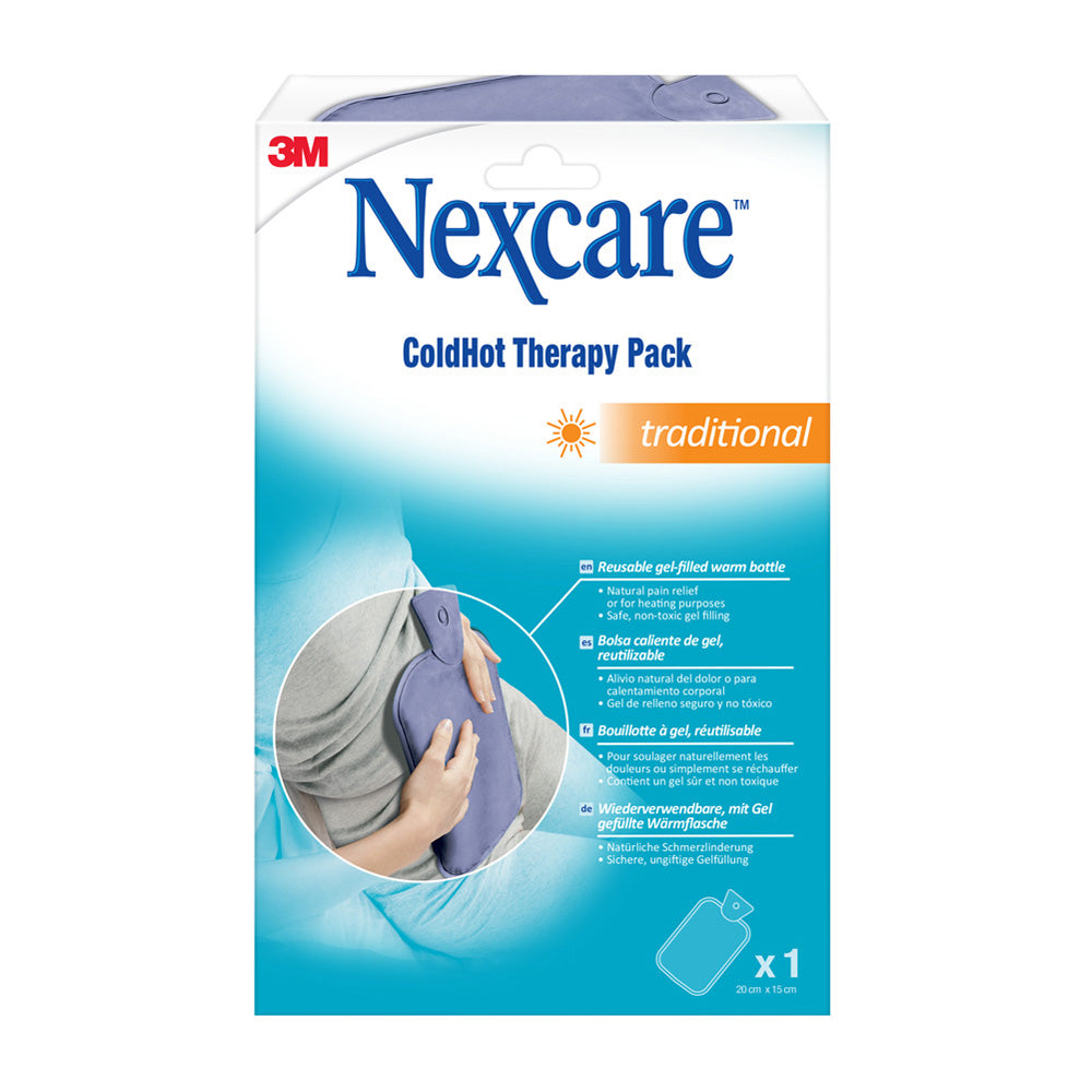Nexcare Cold hot kruik traditioneel fluweel gevuld met gel 1.00 Stuks