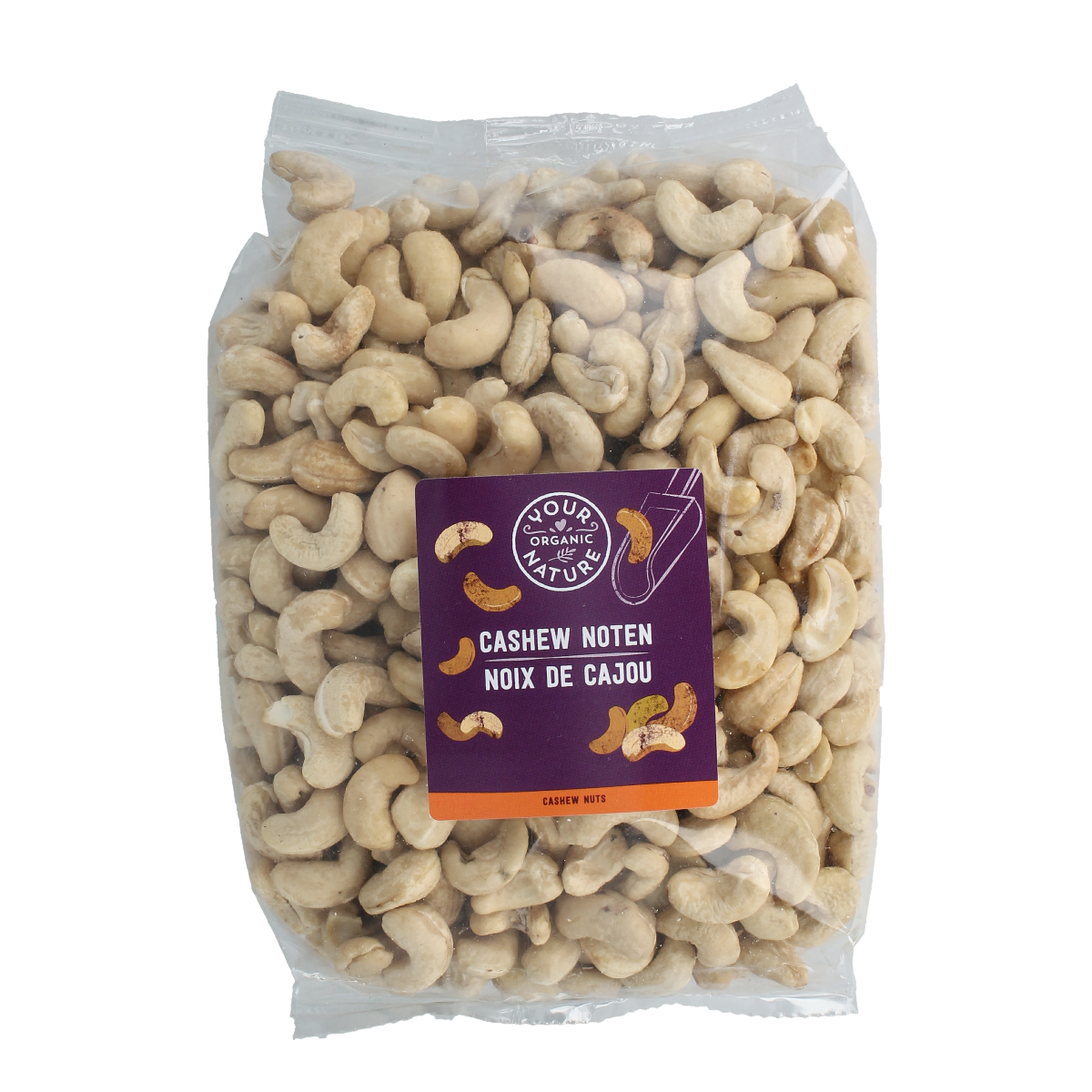 Your Organic Nature Cashew noten do it bio 1.00 Kilogram