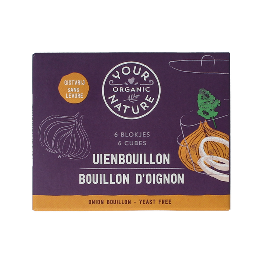 Your Organic Nature Uienbouillon zonder gist bio 6.00 Stuks