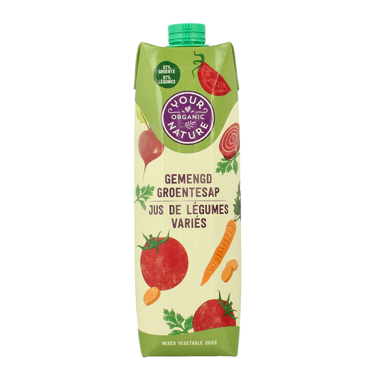 Your Organic Nature Groentesap gemengd bio 1.00 Liter