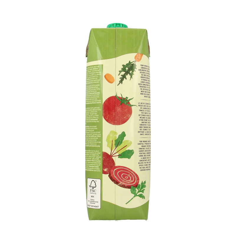 Your Organic Nature Groentesap gemengd bio 1 Liter