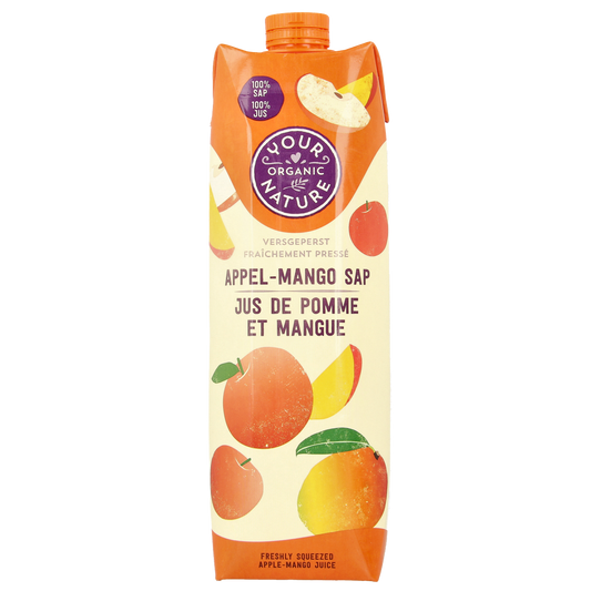Your Organic Nature Appel mango sap bio 1.00 Liter