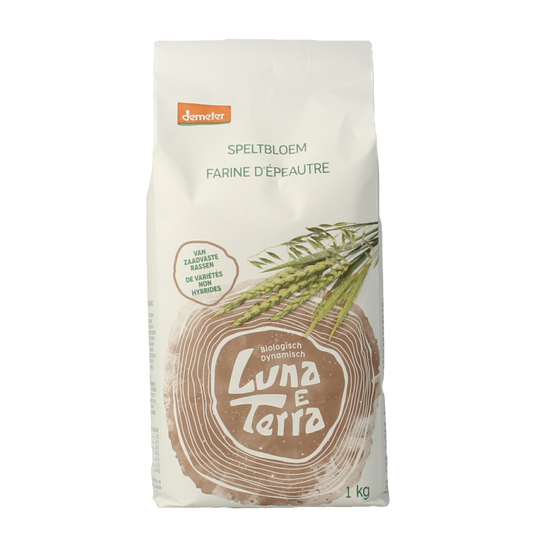 Luna E Terra Speltbloem demeter bio 1 Kilogram
