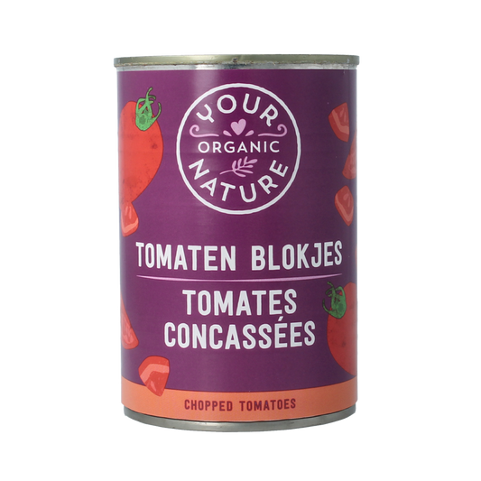 Your Organic Nature Tomatenblokjes bio 400.00 Gram