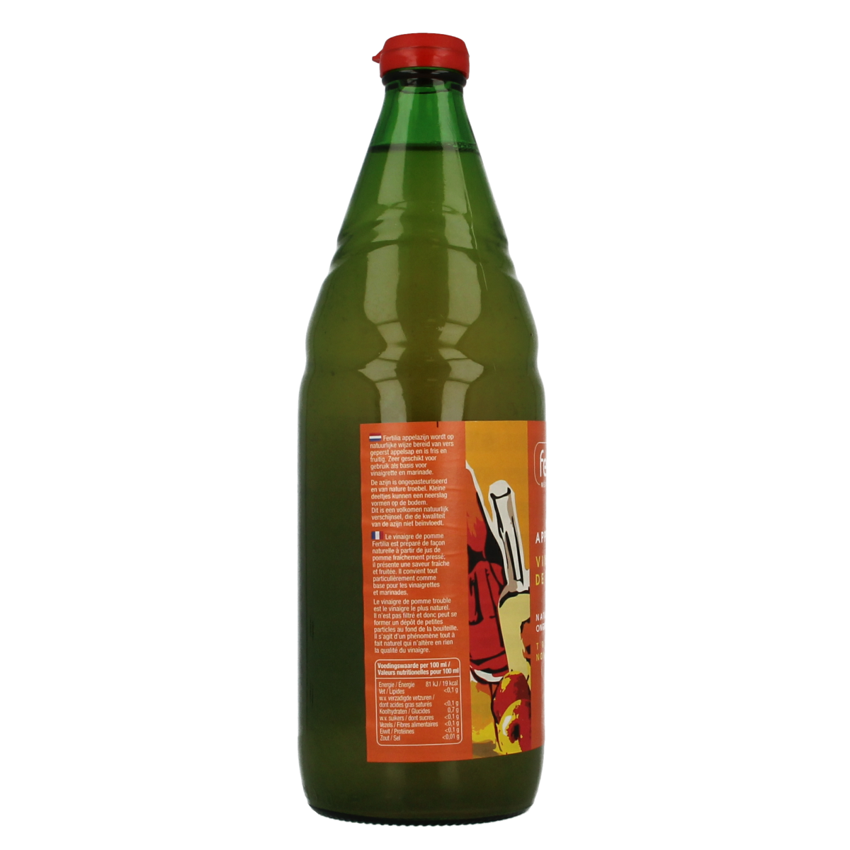 Fertilia Appelazijn natuur troebel 750.00 Milliliter