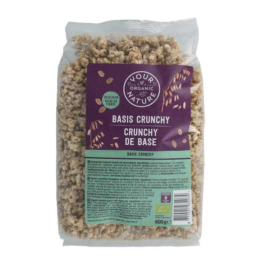 Your Organic Nature Muesli crunchy basis bio 600.00 Gram