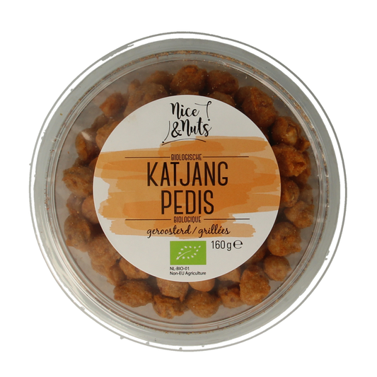 Nice & Nuts Pinda's met katjang pedis geroosterd bio 160.00 Gram