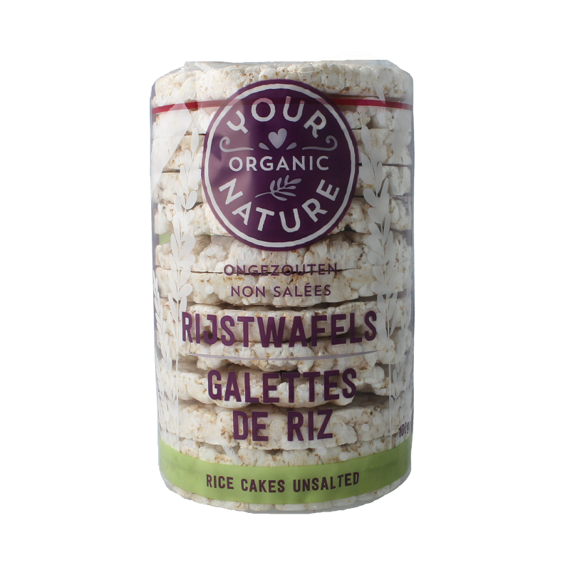 Your Organic Nature Rijstwafels ongezouten bio 100 Gram
