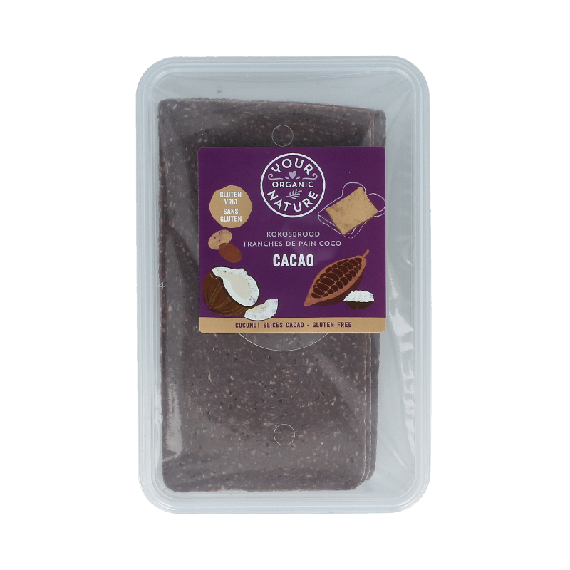 Your Organic Nature Kokosbrood cacao bio 225 Gram