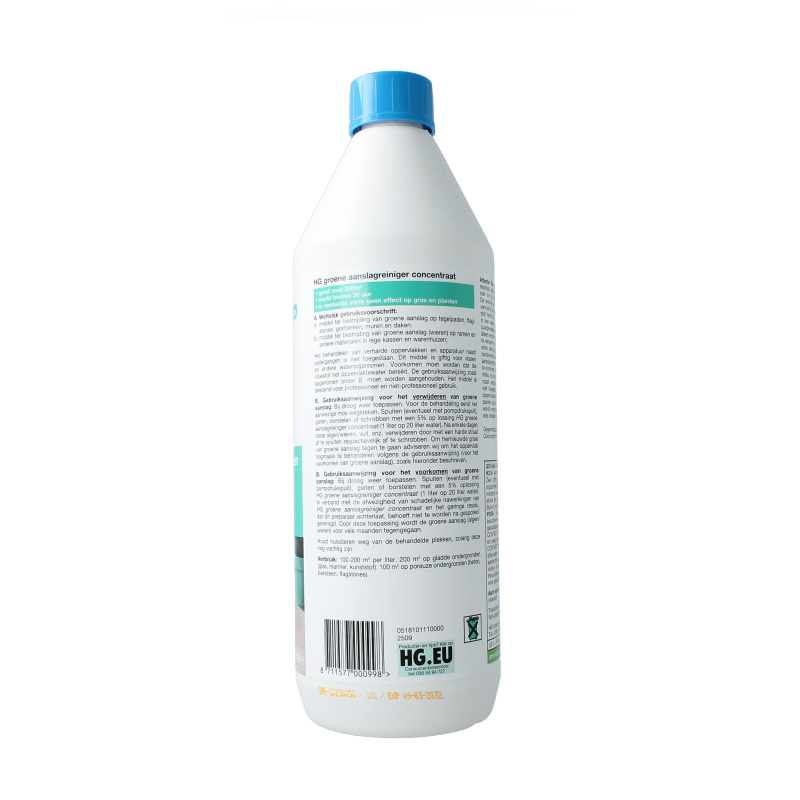 HG Groene aanslagreiniger 1 Liter