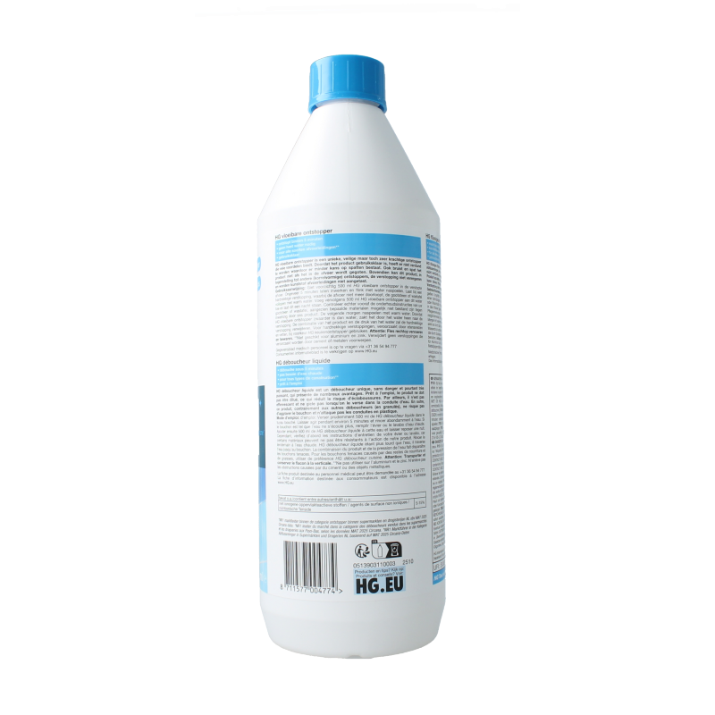 HG Vloeibare ontstopper 1 Liter