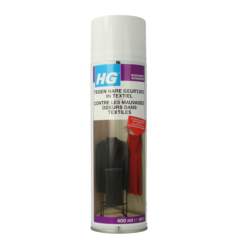 HG Tegen nare geurtjes textiel 400 Milliliter