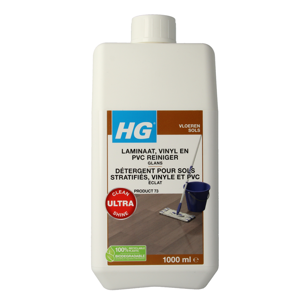 HG Laminaatreiniger glans 1.00 Liter