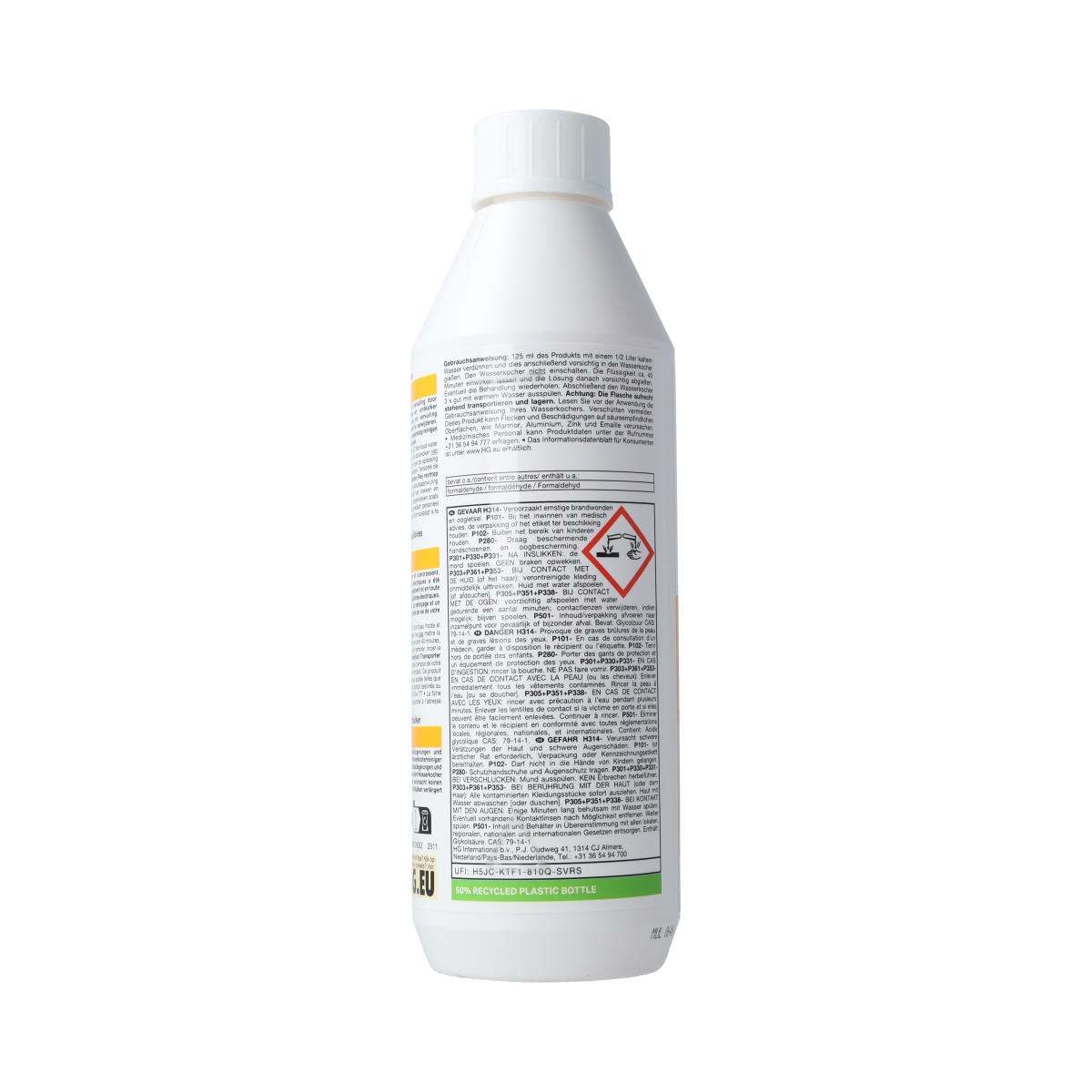 HG Waterkokerreiniger en -ontkalker 500.00 Milliliter