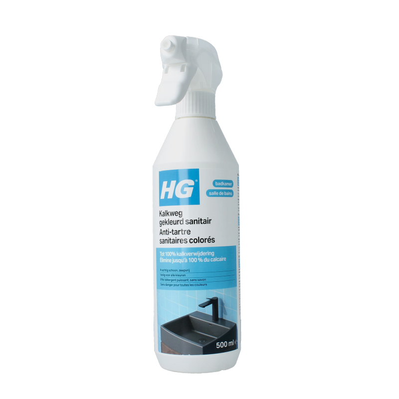 HG Kalkweg gekleurd sanitair 500 Milliliter