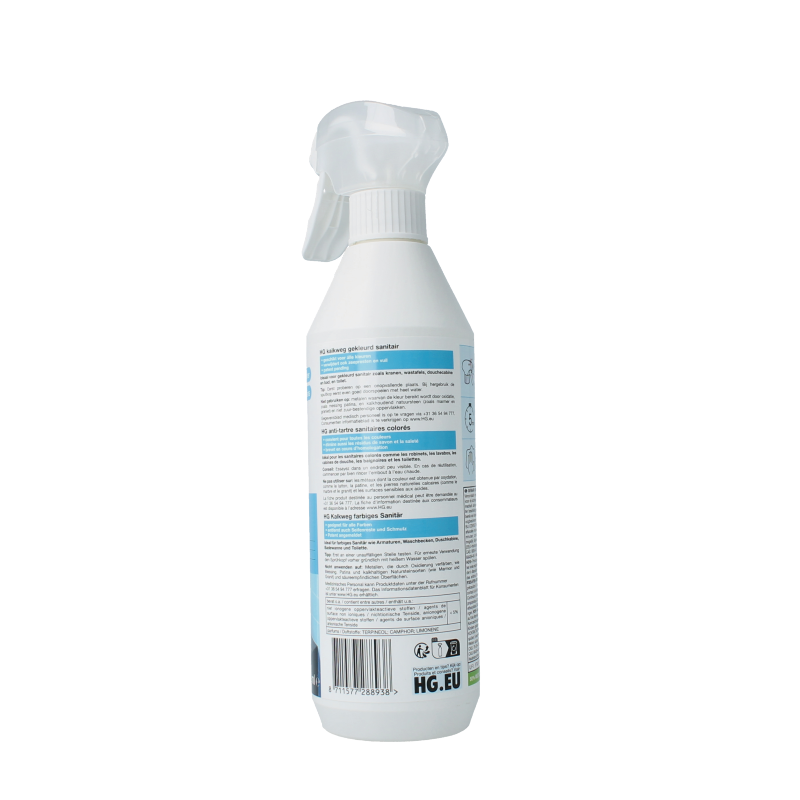 HG Kalkweg gekleurd sanitair 500 Milliliter