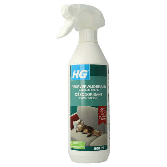 HG Geurverwijderaar extreem sterk kat 500.00 Milliliter