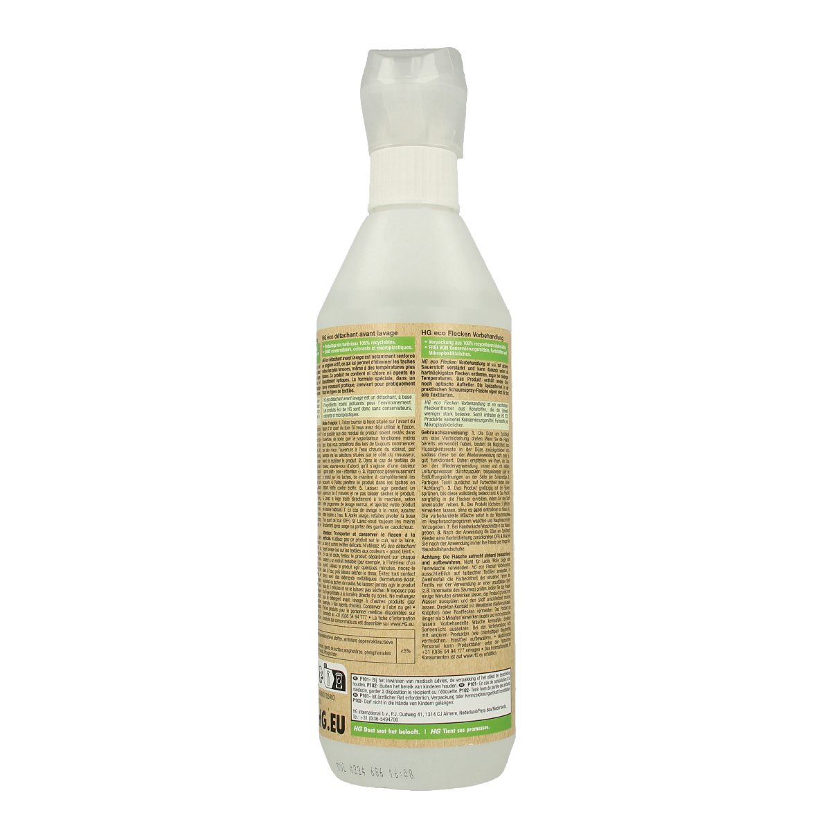 HG Eco vlek voorbehandeling 500.00 Milliliter