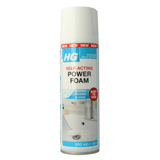 HG Power foam badkamer 300.00 Milliliter