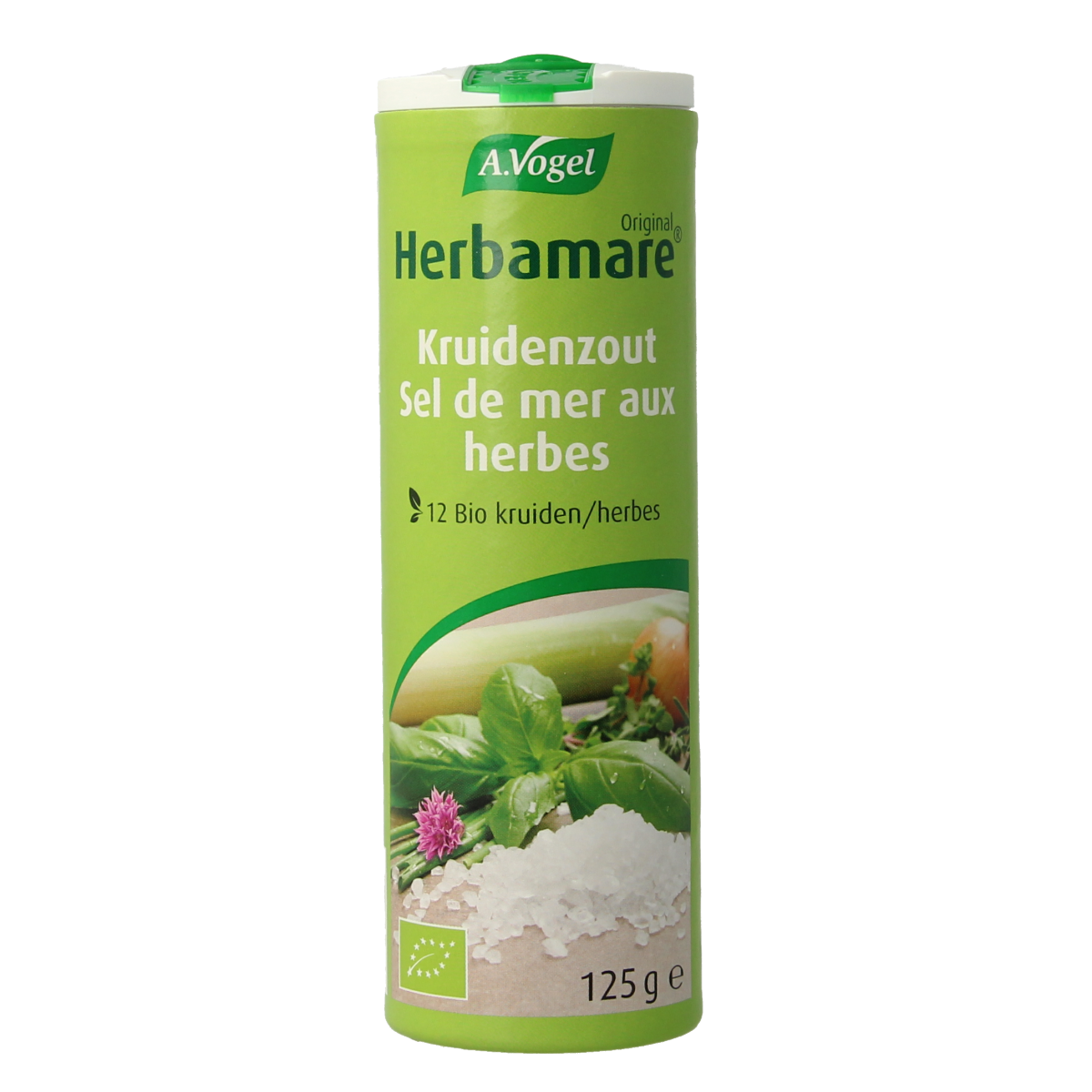 A Vogel Herbamare kruidenzout bio 125.00 Gram