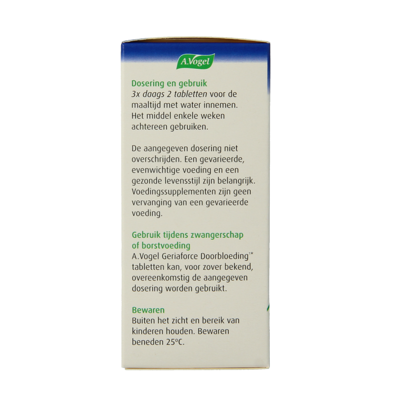 A Vogel Geriaforce doorbloeding 200 Tabletten