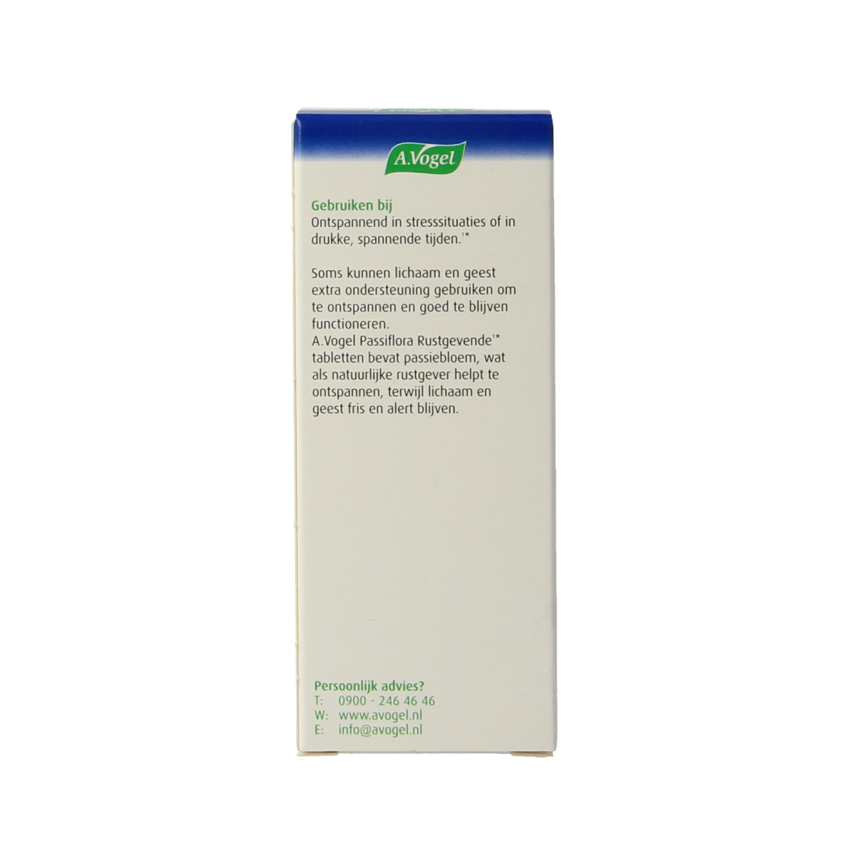 A Vogel Passiflora rustgevende tabletten 80.00 Tabletten