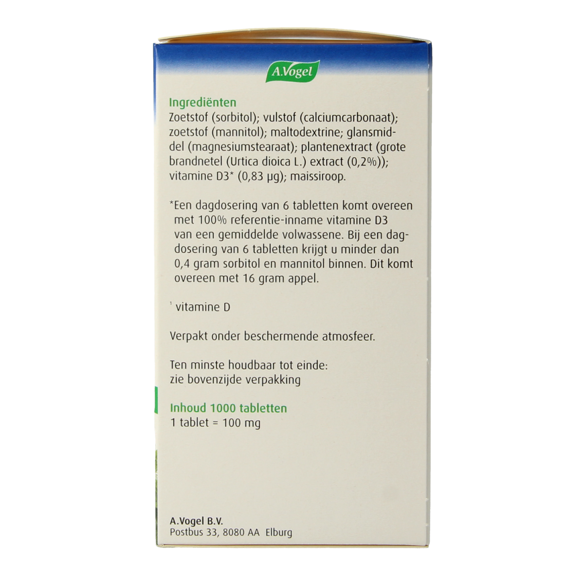 A Vogel Urticalcin 1000.00 Tabletten