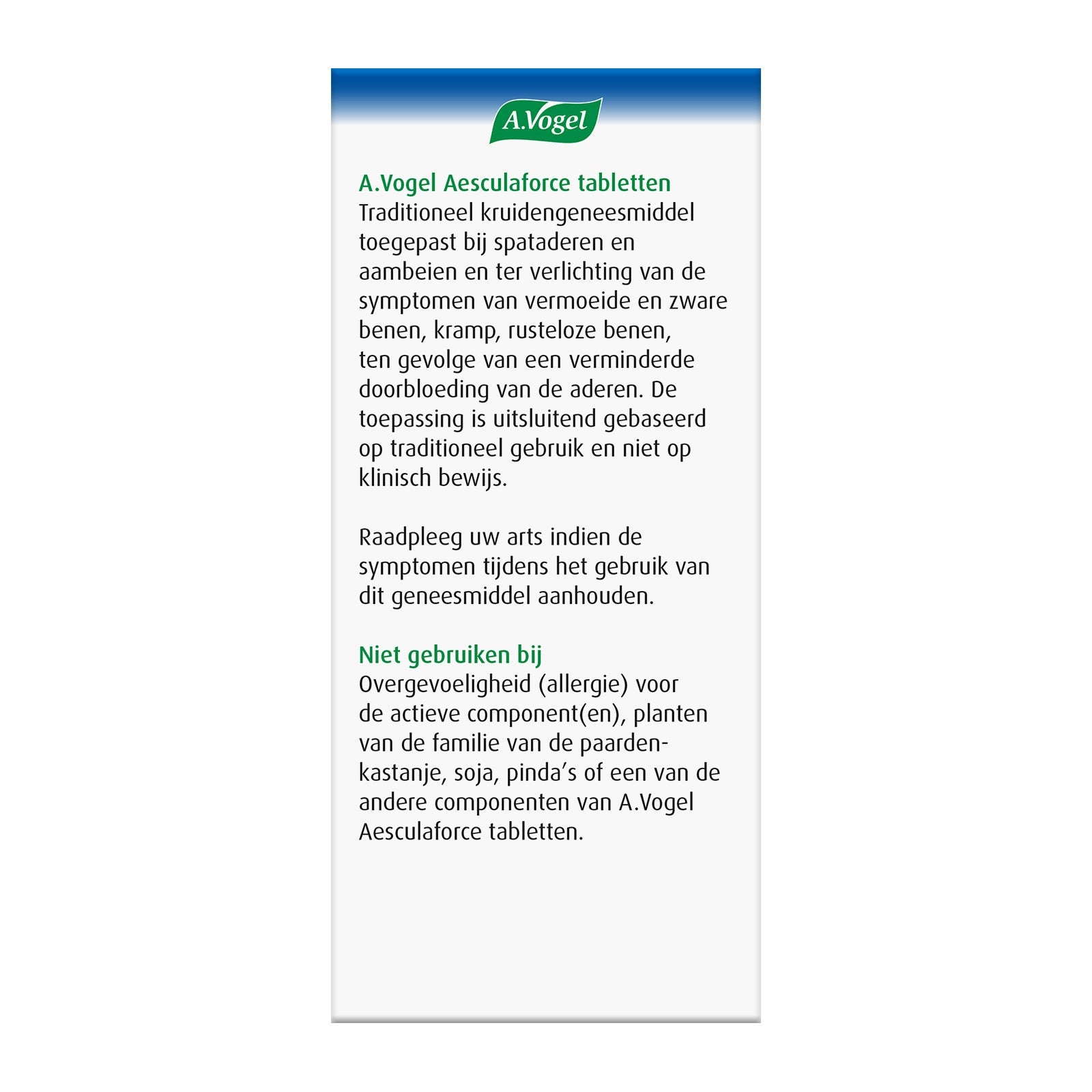 A Vogel Aesculaforce 50.00 Tabletten