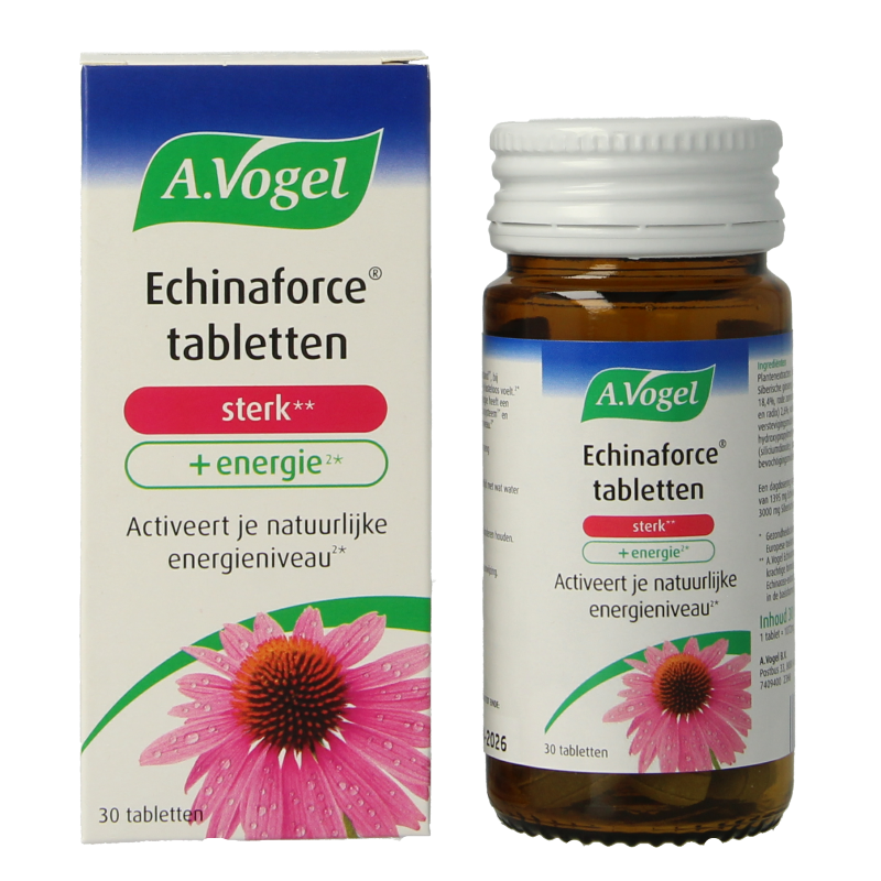 A Vogel Echinaforce tablet sterk & energie 30 Tabletten