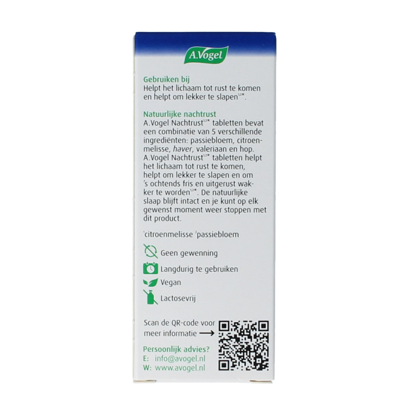 A Vogel Nachtrust tabletten 60 Tabletten