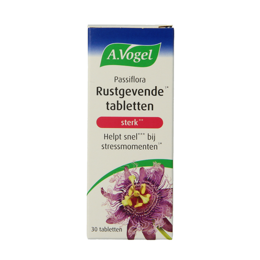 A Vogel Passiflora rustgevende tabletten sterk 30 Tabletten